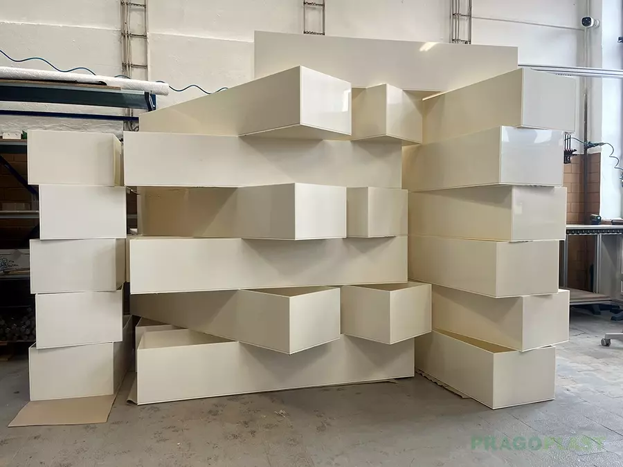 Plastové výplně květináčů