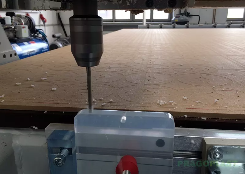 Frézování na vertikálním stole