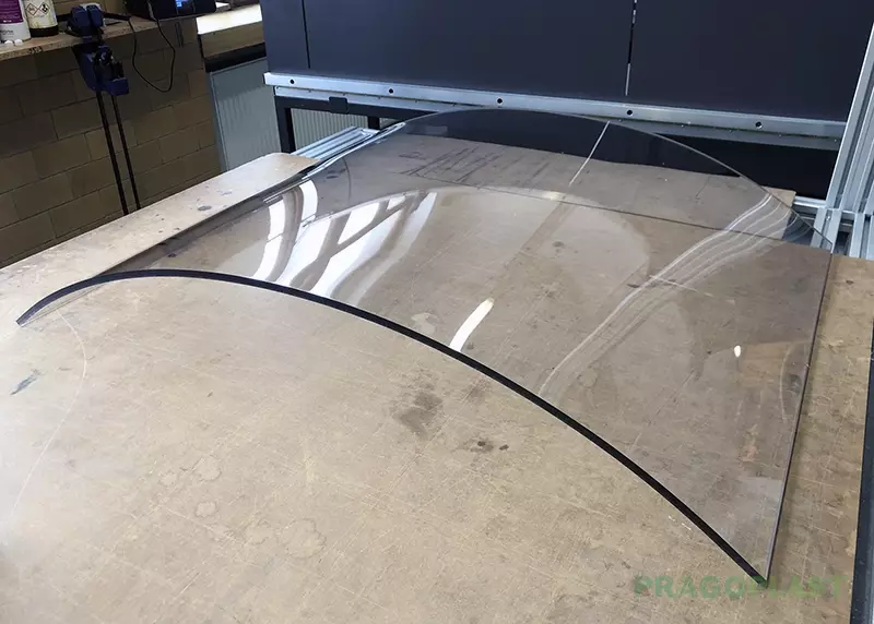 Výsledný polotovar po ohybu