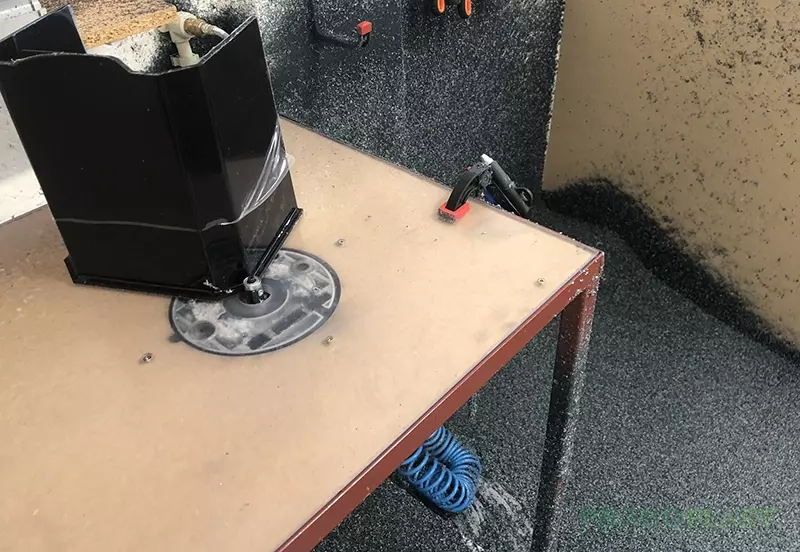 Obrobek na ruční fréze